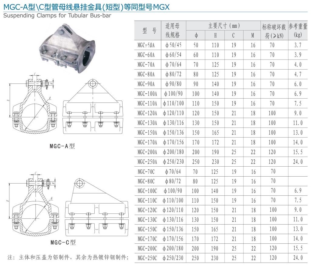 34-2 MGC-A型 C型管母线悬挂金具（短型）等同型号MGX.jpg